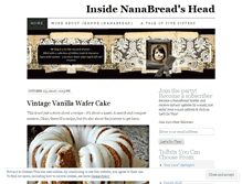 Tablet Screenshot of insidenanabreadshead.com